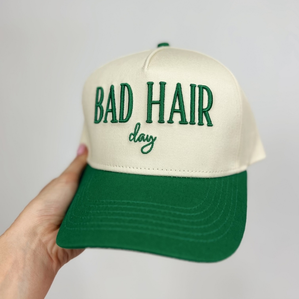 Bad Hair Day Embroidered Hat
